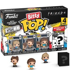 Friends Rachel Green 80's Funko Bitty Pop! Mini-Figure 4-Pack